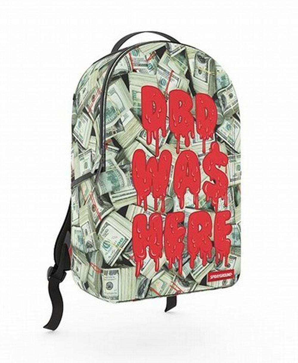 SPRAYGROUND COLOR DRIP DUFFLE BAG