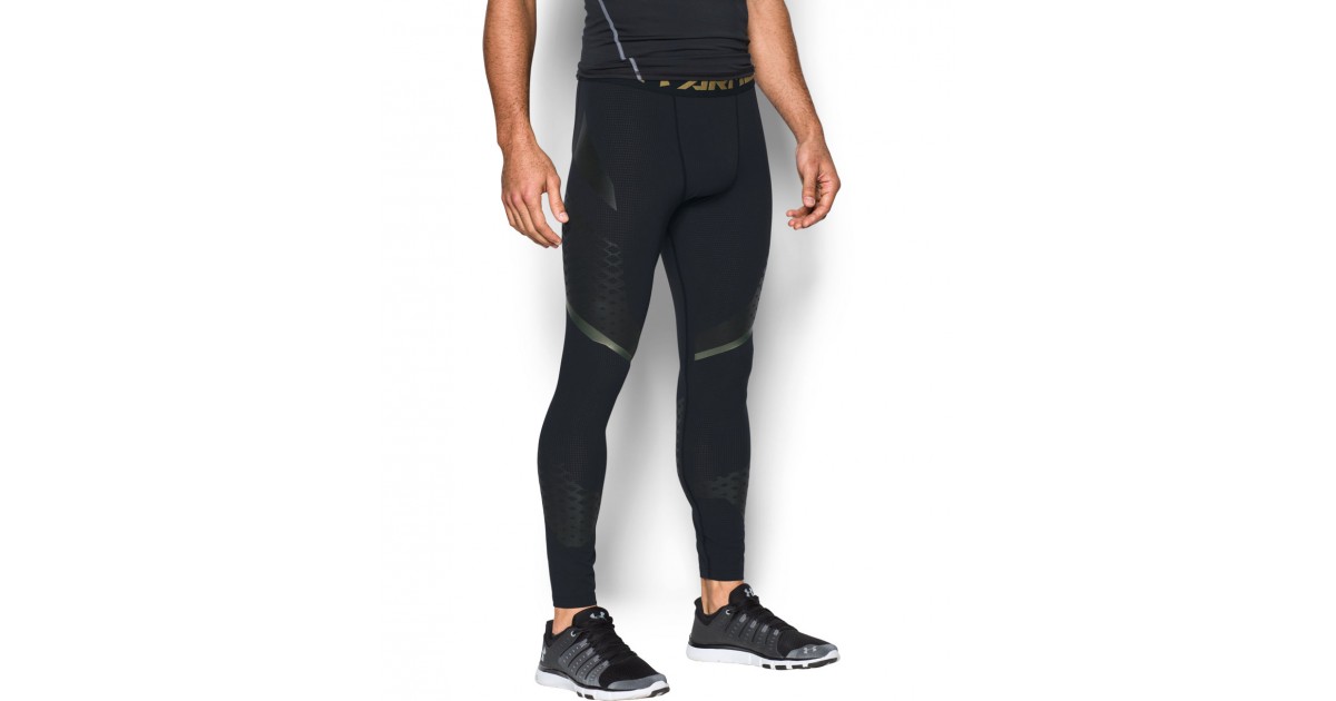 Under Armour Men's HeatGear Armour Leggings Black – ID Gear Limited