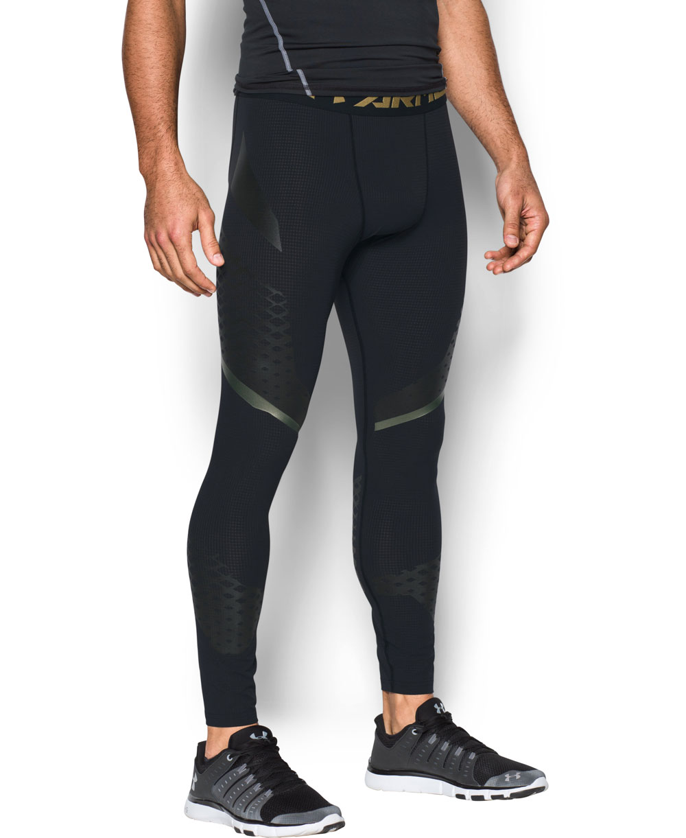 Por qué no Cerebro Descriptivo Under Armour HeatGear Armour Zone Leggings para Hombre Black