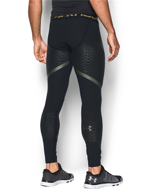 Por qué no Cerebro Descriptivo Under Armour HeatGear Armour Zone Leggings para Hombre Black