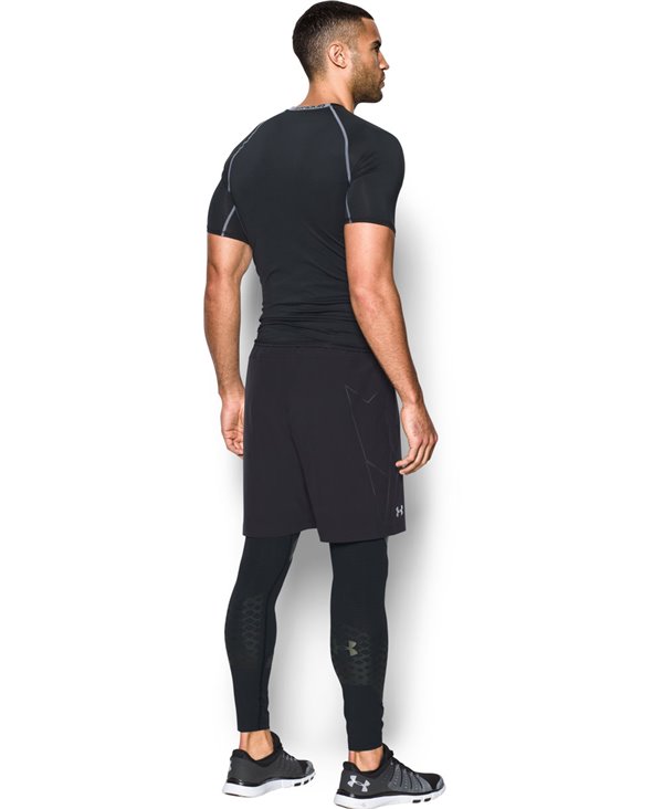 HeatGear Armour Zone Leggings para Hombre Black