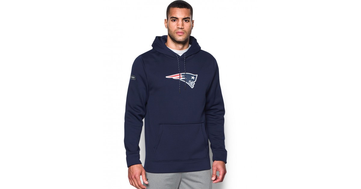 EUC New England Patriots New Era Combine Authentic NFL Hoodie Jacket Mens L