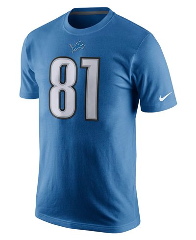 Player Pride Name and Number T-Shirt Uomo NFL Lions / Calvin Johnson