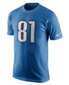 Player Pride Name and Number T-Shirt Uomo NFL Lions / Calvin Johnson