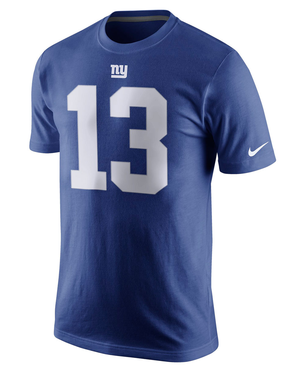 Men's T-Shirt Player Pride Name and Number NFL Giants / Odell Beckham Jr.