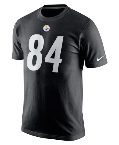 Herren T-Shirt Player Pride Name and Number NFL Steelers / Antonio Brown