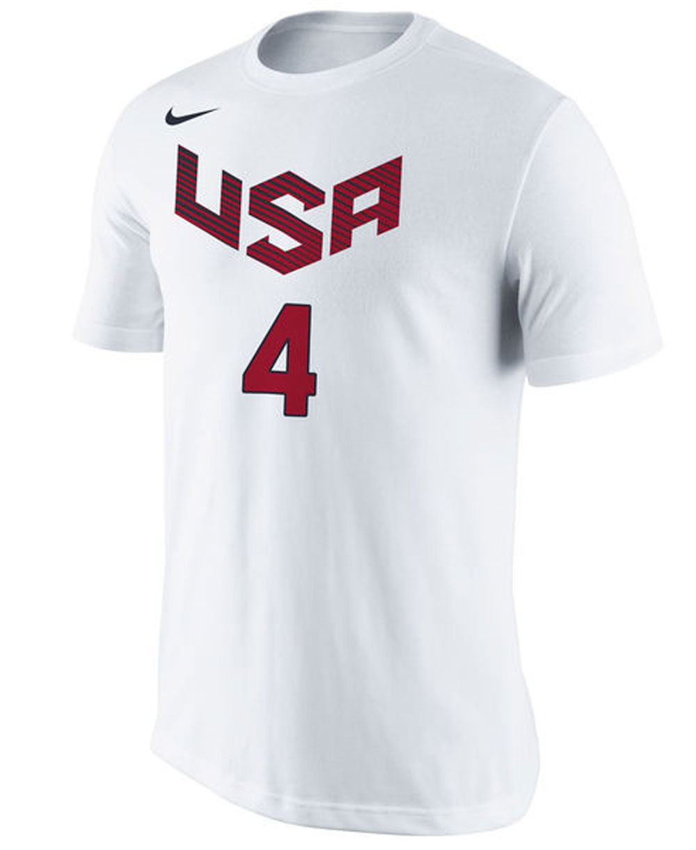 China enero Continental Nike USA Basketball Name and Number Camiseta para Hombre Stephen Curry