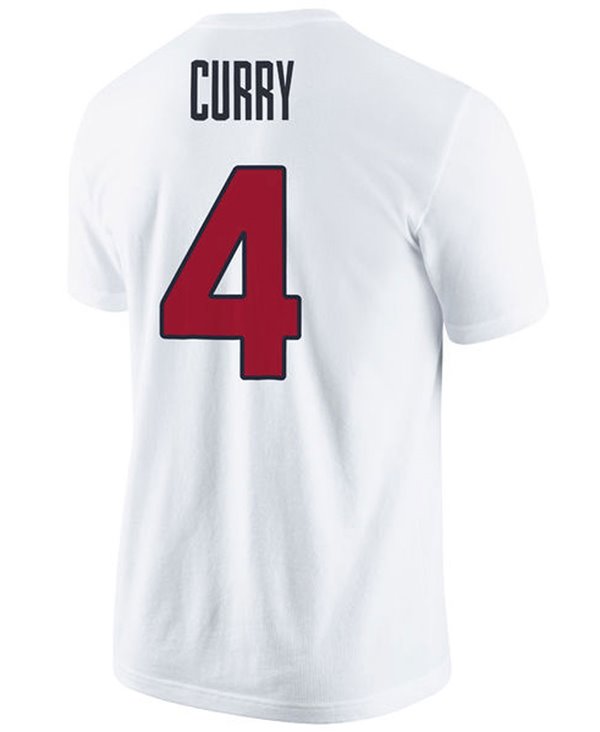 Herren T-Shirt USA Basketball Name and Number Stephen Curry