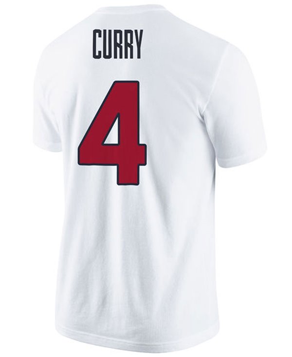 Men's T-Shirt USA Basketball Name and Number Stephen Curry