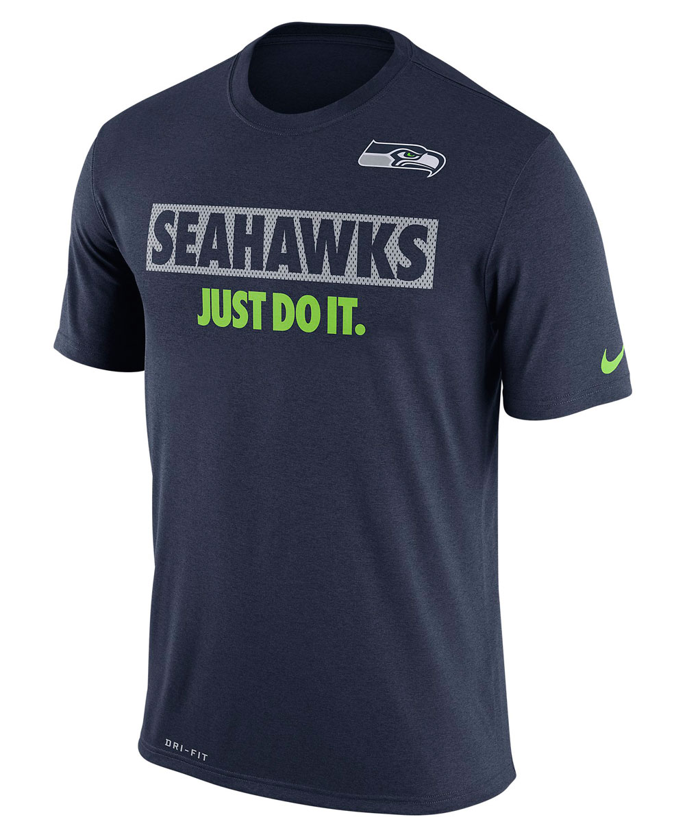 Men's T-Shirt Just Do It NFL Seahawks