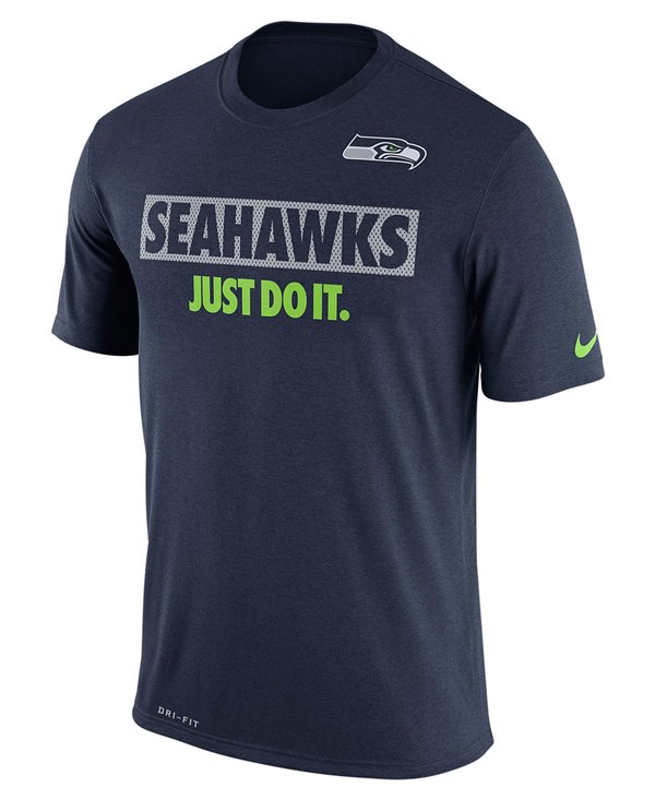 Just Do It T-Shirt Uomo NFL Seahawks