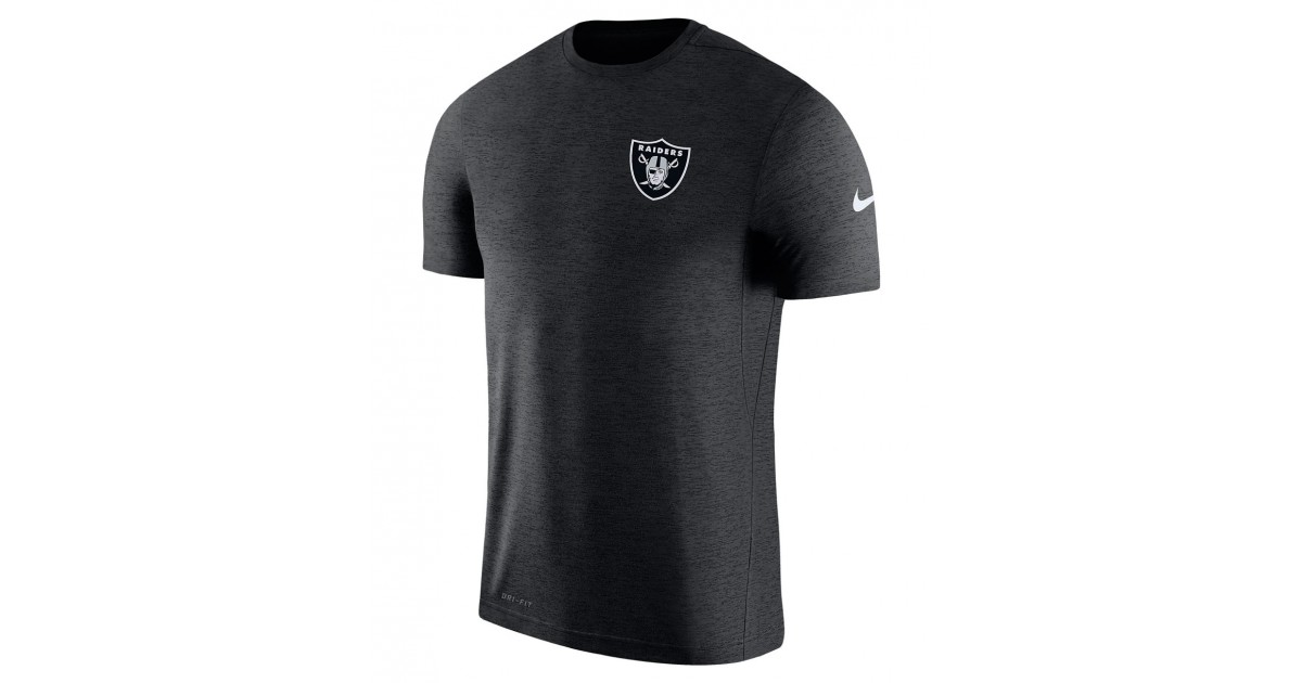 Nike Men's T-Shirt Dry Coaches NFL Raiders