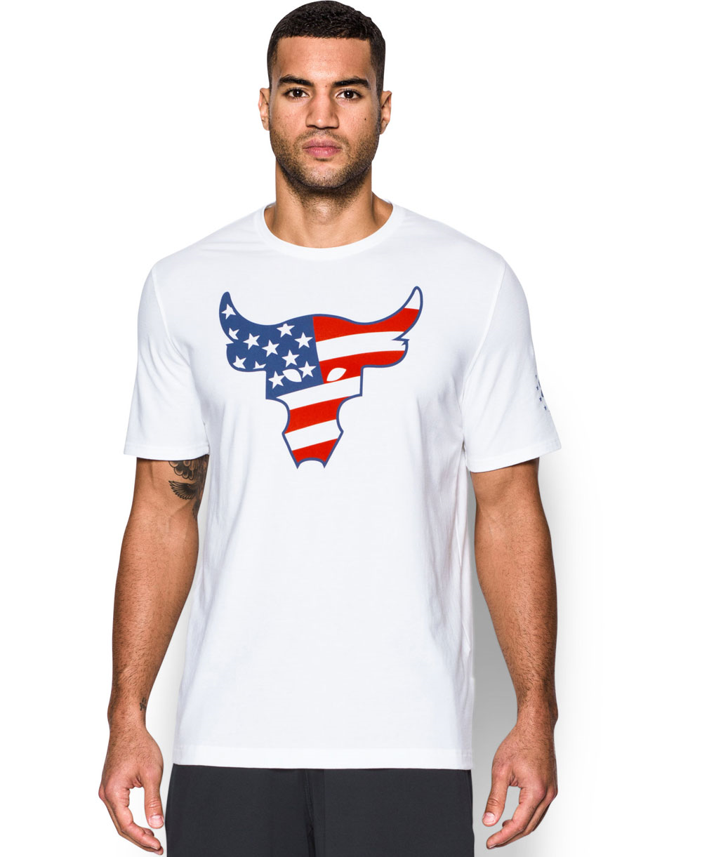 white under armour short sleeve