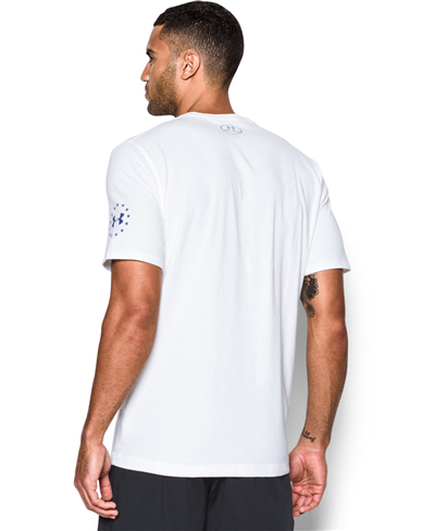 Freedom Rock The Troops T-Shirt à Manches Courtes Homme White