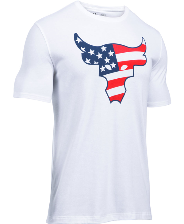 Freedom Rock The Troops T-Shirt à Manches Courtes Homme White