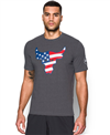 Freedom Rock The Troops T-Shirt à Manches Courtes Homme Carbon Heather