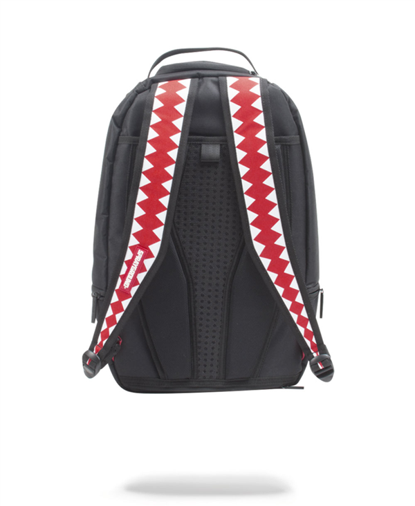 sprayground black shark backpack