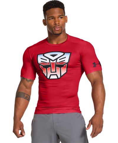 red under armour compression shirt