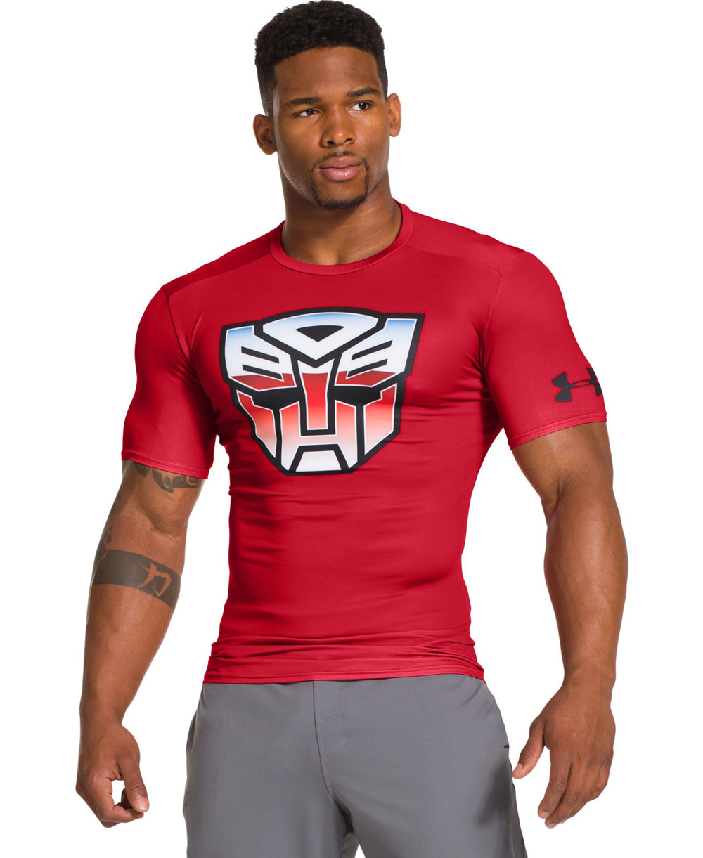 under armour compression shirt short sleeve
