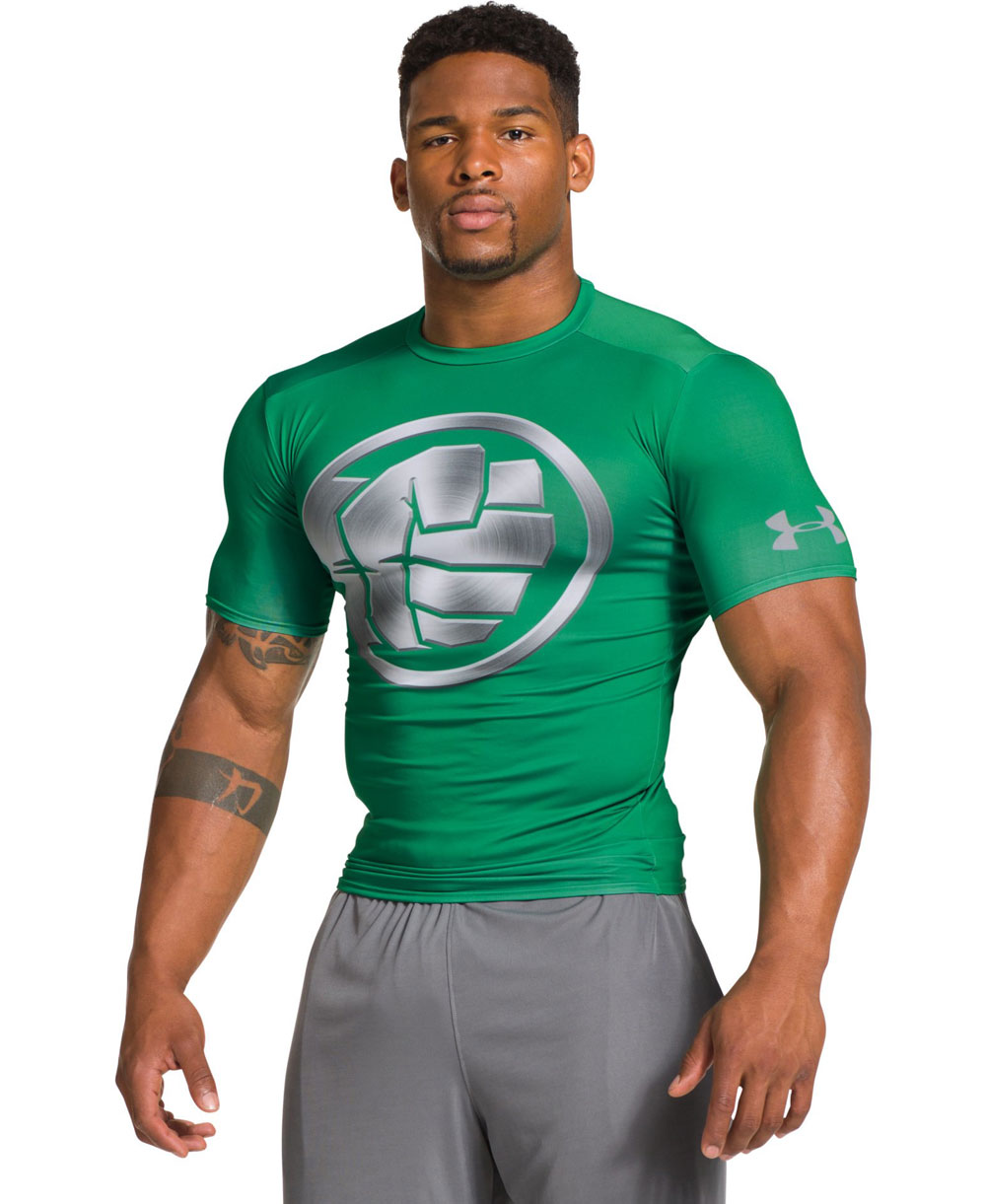 under armour superhero compression shirt