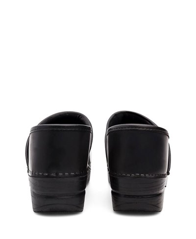 Damen Professional Leather Leder Clogs Black Cabrio