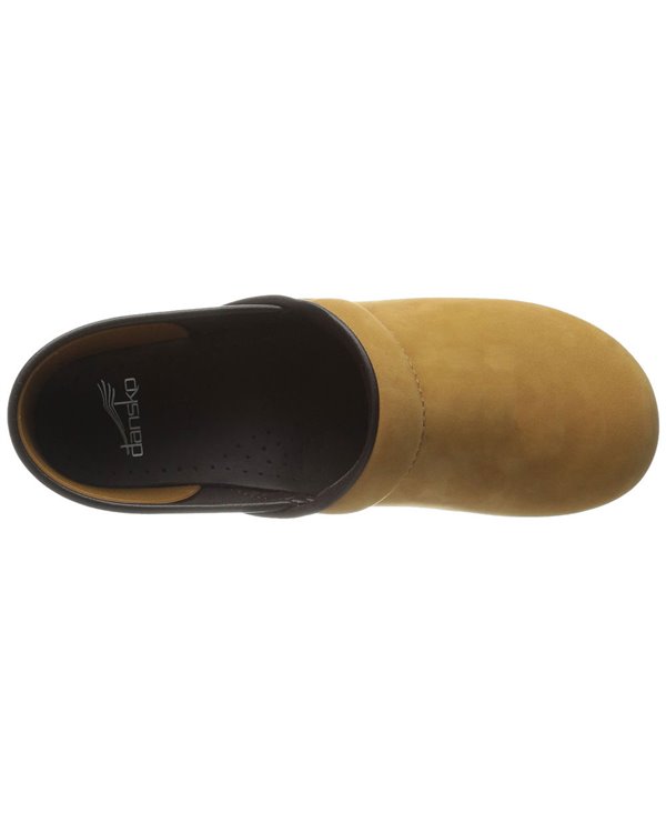 Professional Leather Zuecos de Piel para Mujer Wheat Nubuck