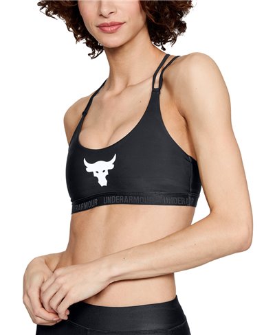 Project Rock Bull Triangle Back Bralette Reggiseno Sportivo Donna