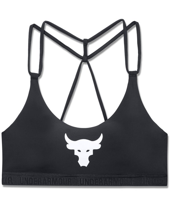 Under Armour Women's Sports Bra Project Rock Bull Triangle Back Bra