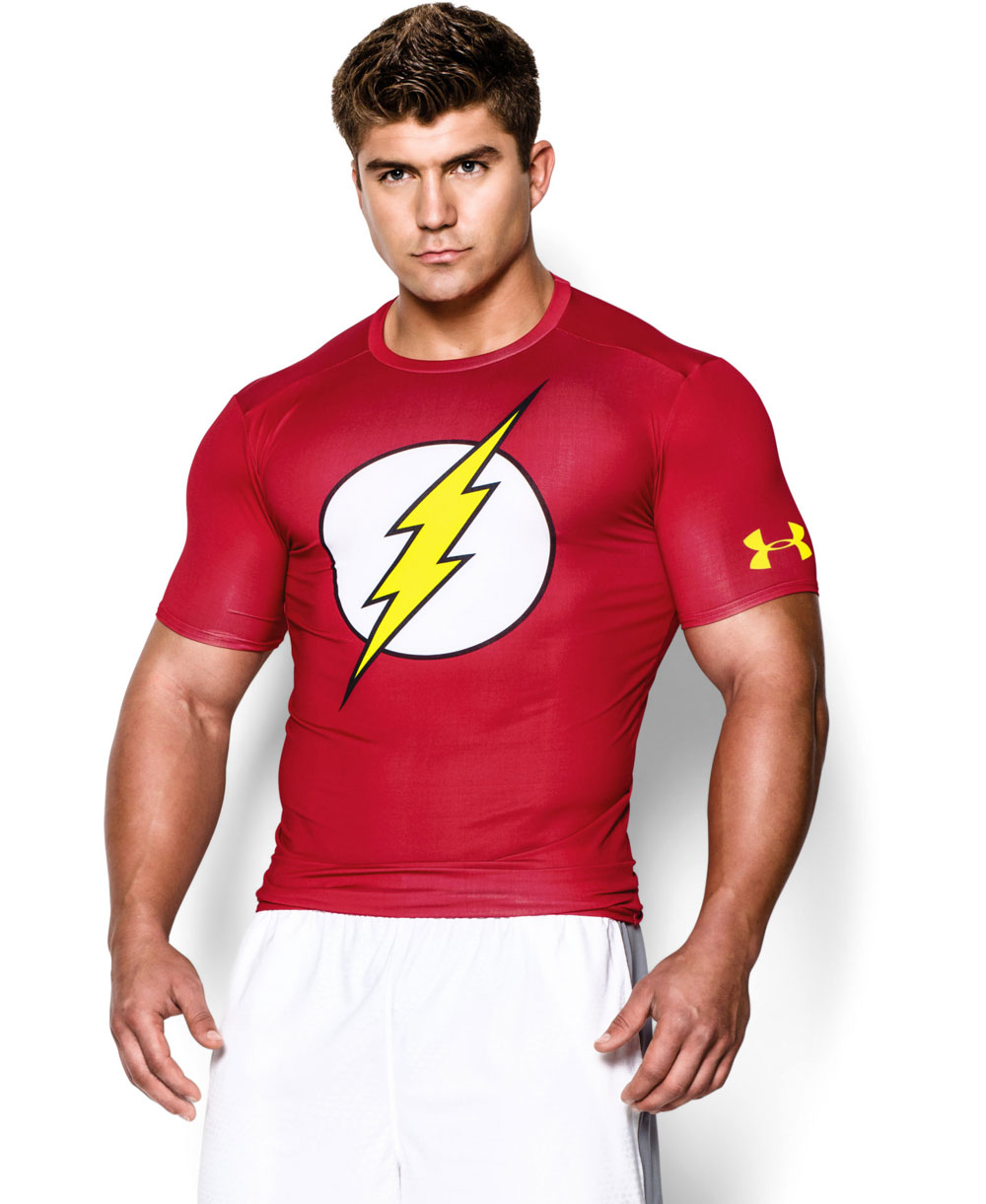 Short Sleeve Compression Shirt Flash