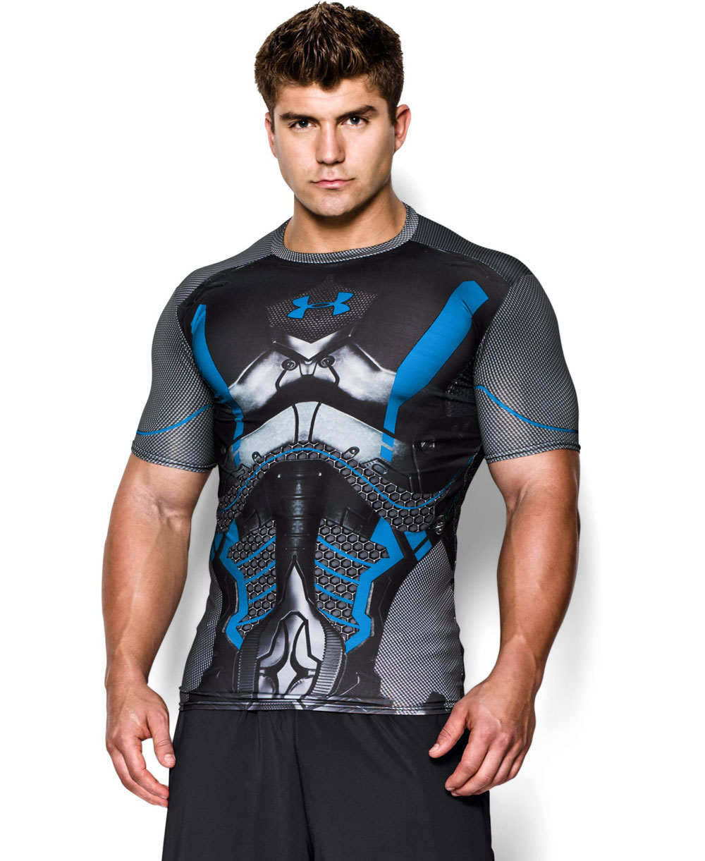 under armour compression shirt short sleeve