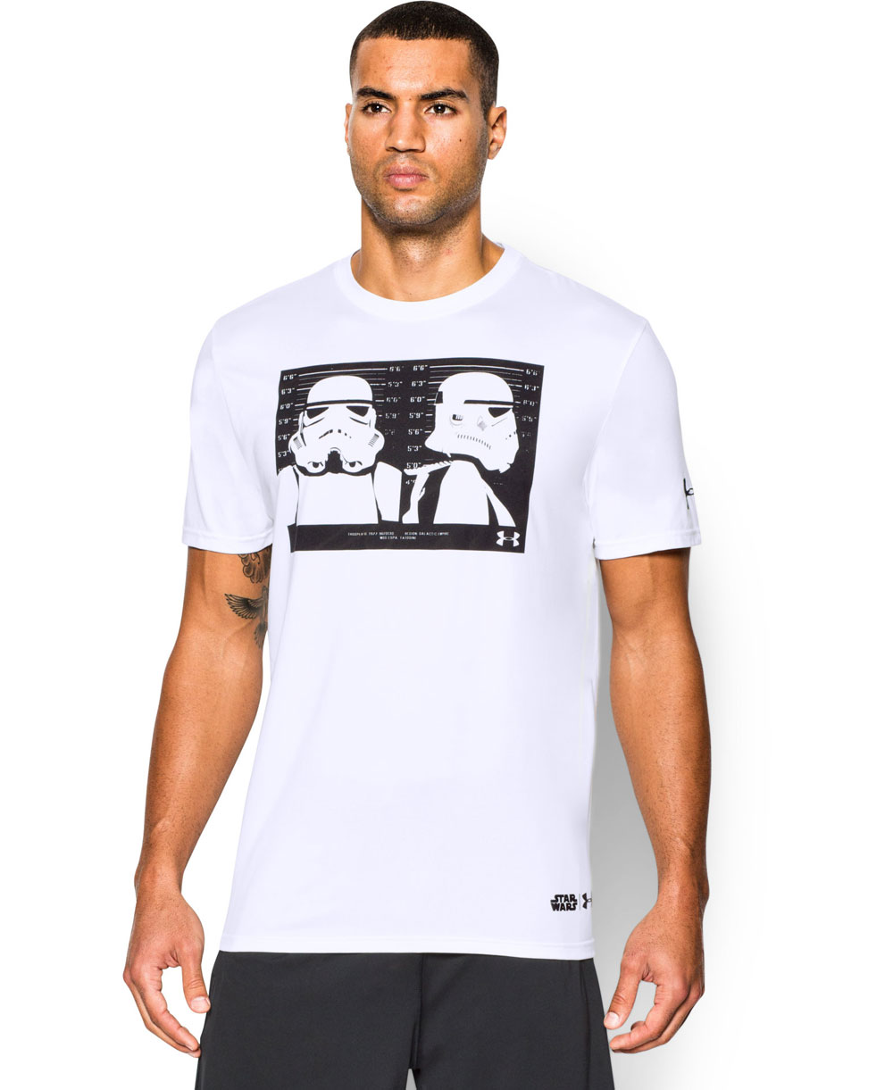 white under armour t shirt