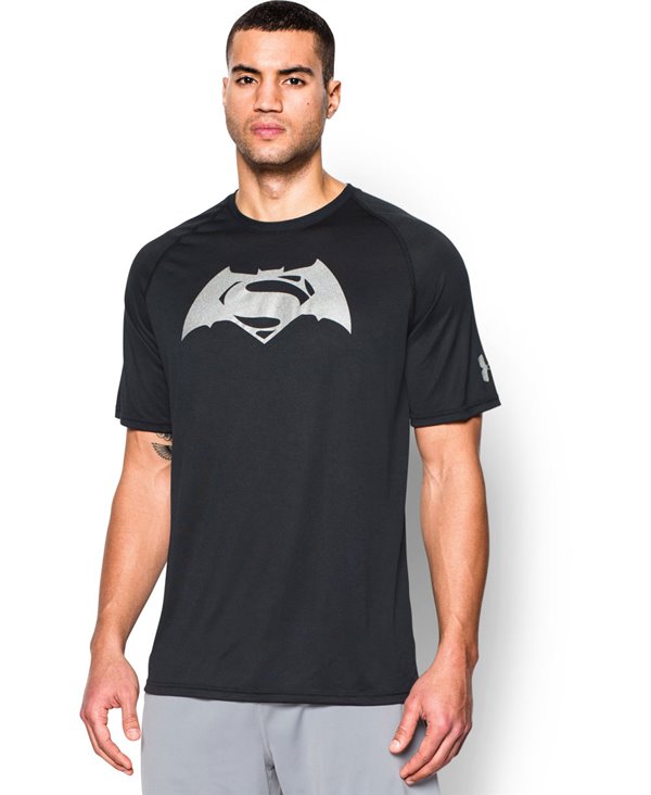 Londres Adviento antiguo Under Armour Alter Ego Batman Vs Superman Camiseta Manga Corta para...