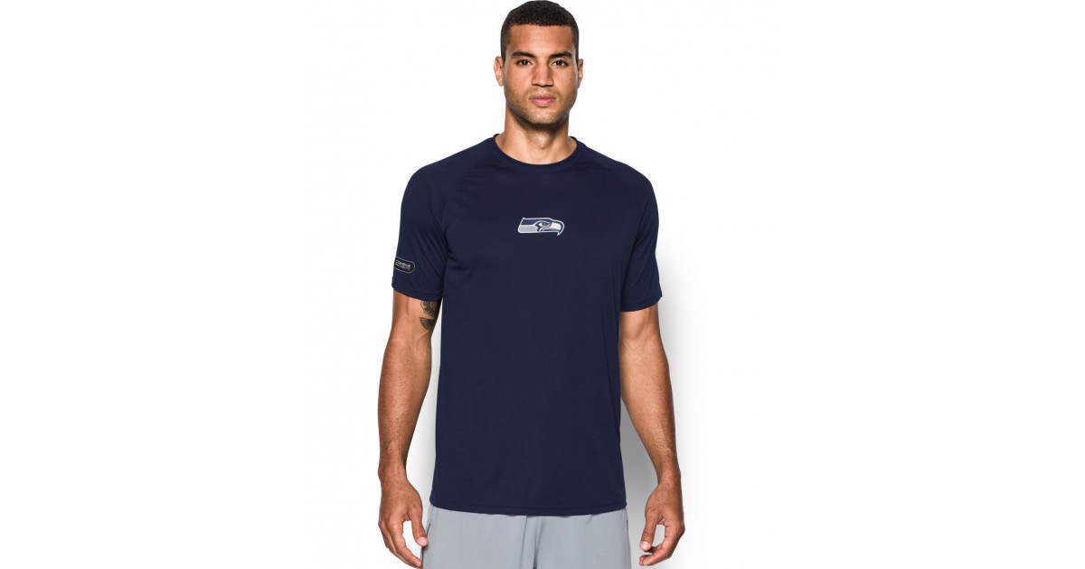 Ortografía Alaska Venta ambulante Under Armour Men's Short Sleeve T-Shirt NFL Combine Authentic Tech ...