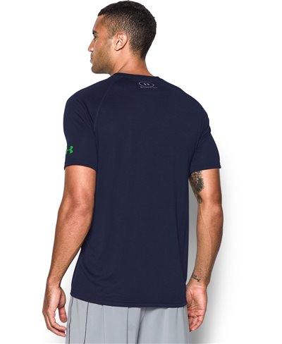 Men's Short Sleeve T-Shirt NFL Combine Authentic Tech Logo Seattle Seahawks