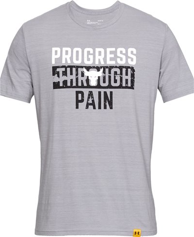 Project rock progress through pain shop