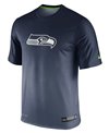 Legend Sideline T-Shirt à Manches Courtes Homme NFL Seattle Seahawks