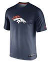 Herren Kurzarm T-Shirt Legend Sideline NFL Denver Broncos