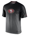 Herren Kurzarm T-Shirt Legend Sideline NFL San Francisco 49ers