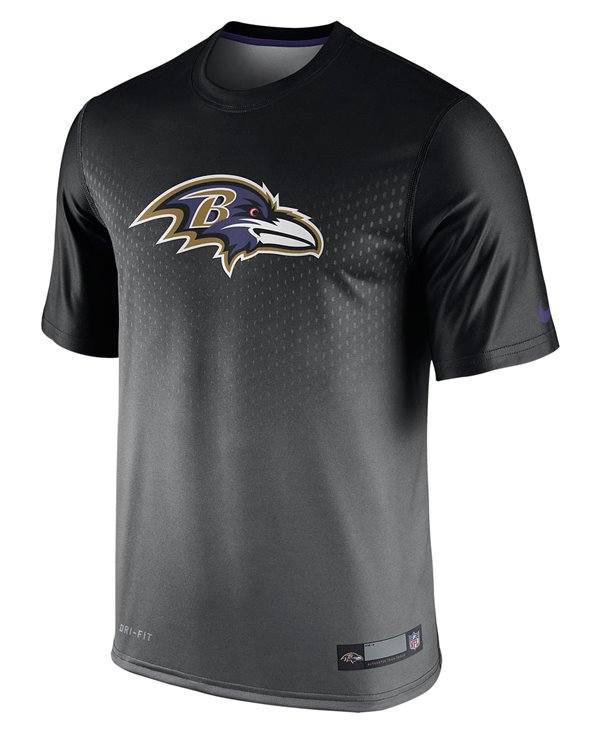 Legend Sideline Camiseta Manga Corta para Hombre NFL Baltimore Ravens