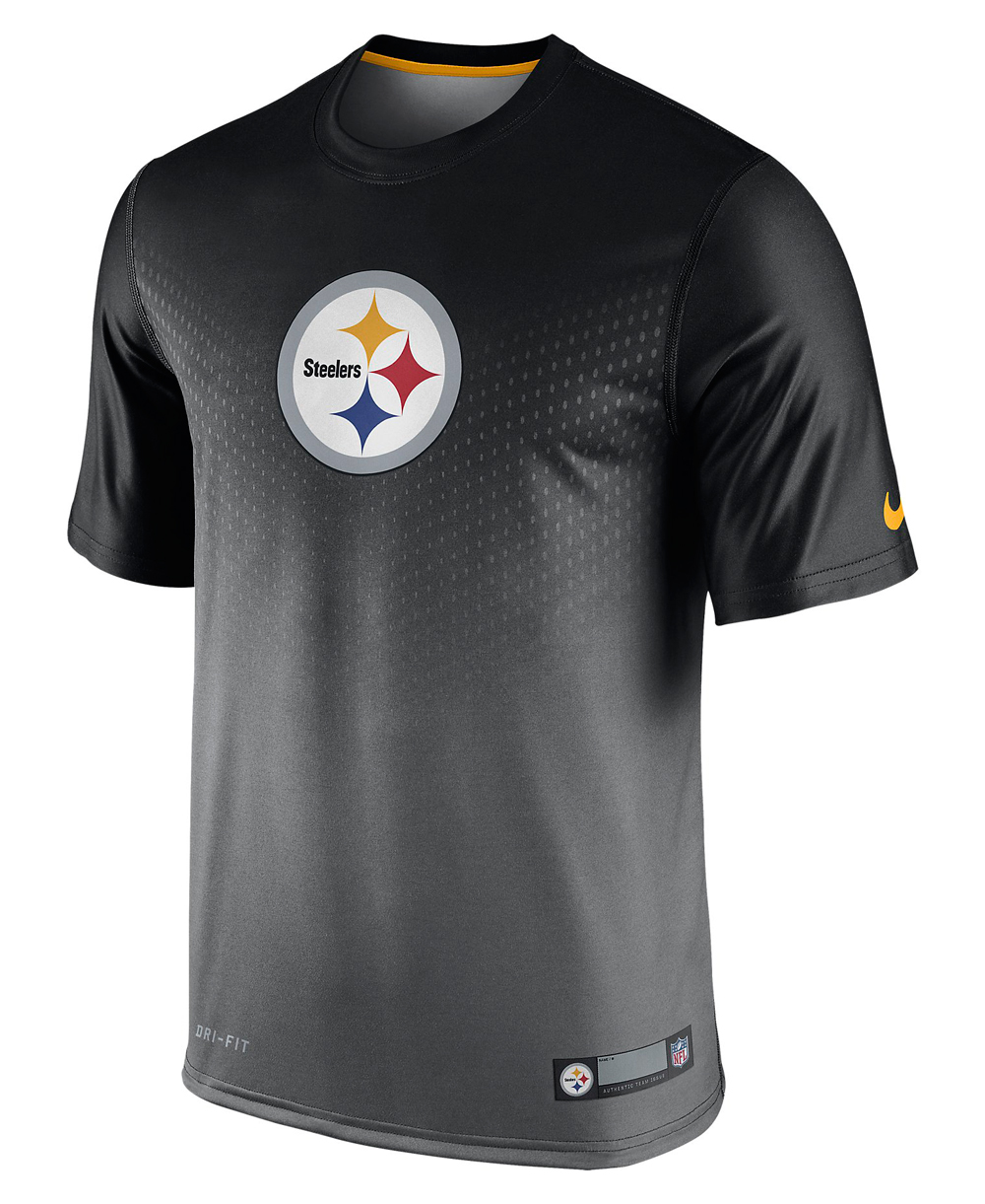 Legend Sideline T-Shirt à Manches Courtes Homme NFL Pittsburgh Steelers