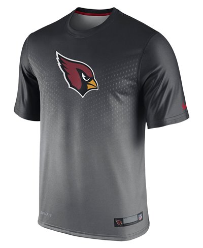 Herren Kurzarm T-Shirt Legend Sideline NFL Arizona Cardinals