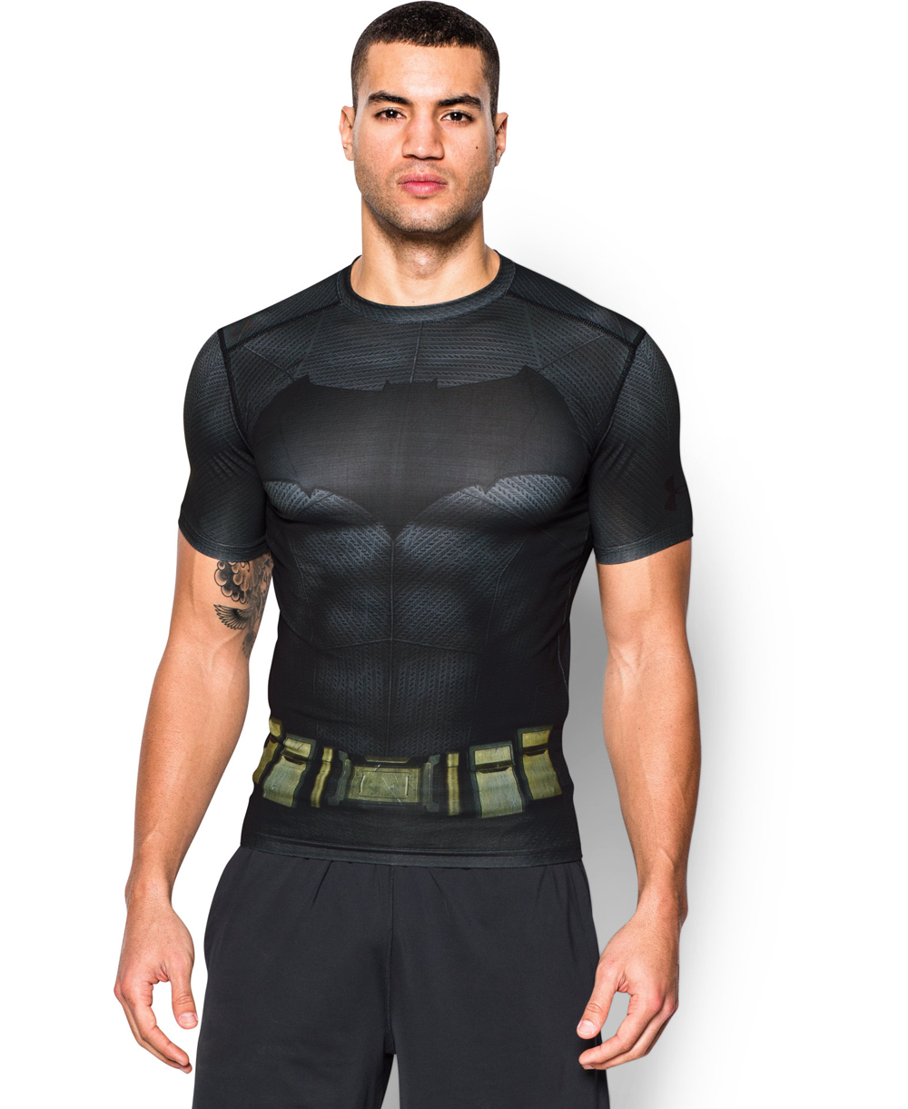Short Sleeve Compression Shirt Batman