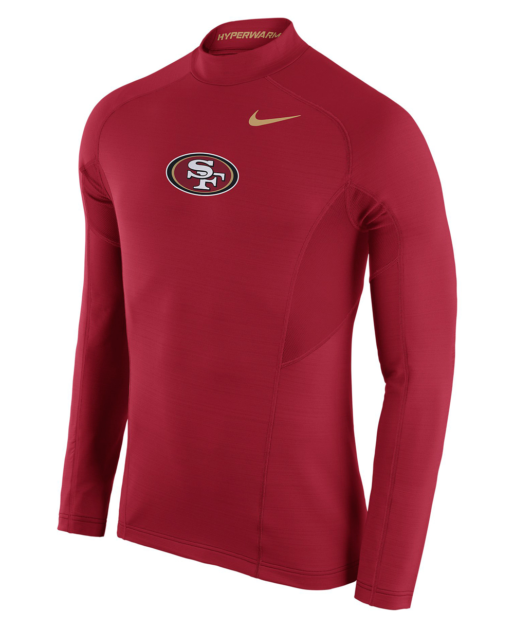 Nike Pro Hyperwarm Max Fitted Men's Long Sleeve Compression Shirt N...