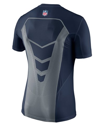Hypercool Fitted T-shirt Compression à Manches Longues Homme NFL Seahawks