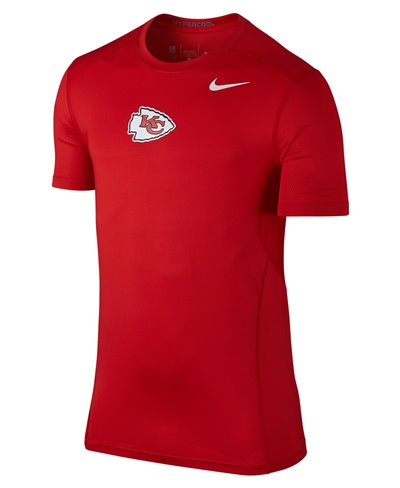 Pro Hypercool Fitted Herren Langarm Kompressions-Shirt  NFL Chiefs