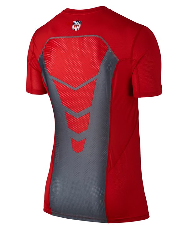Pro Hypercool Fitted T-shirt Compression à Manches Longues Homme NFL Chiefs
