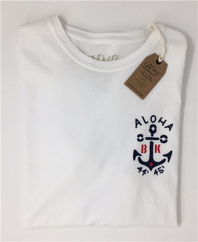 Anchor T-Shirt Manica Corta Uomo White