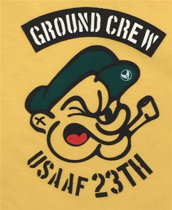 Ground Crew T-Shirt à Manches Courtes Homme Yellow