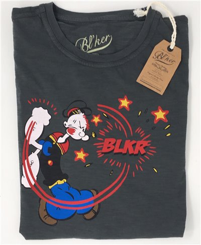 Sailor T-Shirt à Manches Courtes Homme Faded Black