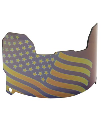 Flag Tinted Men's Football Visor